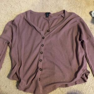 Purple sweater